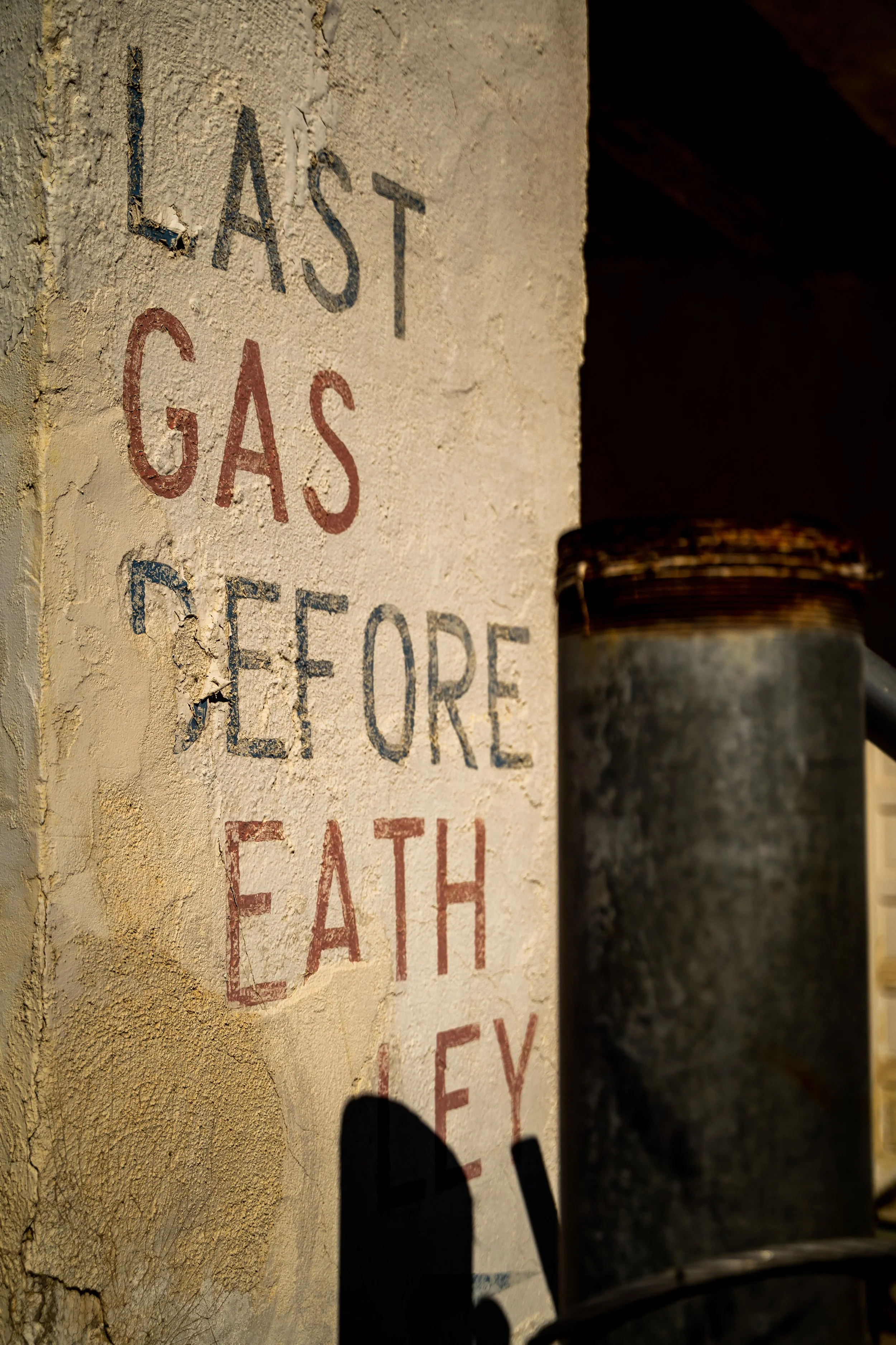 Last gas before Death Valley