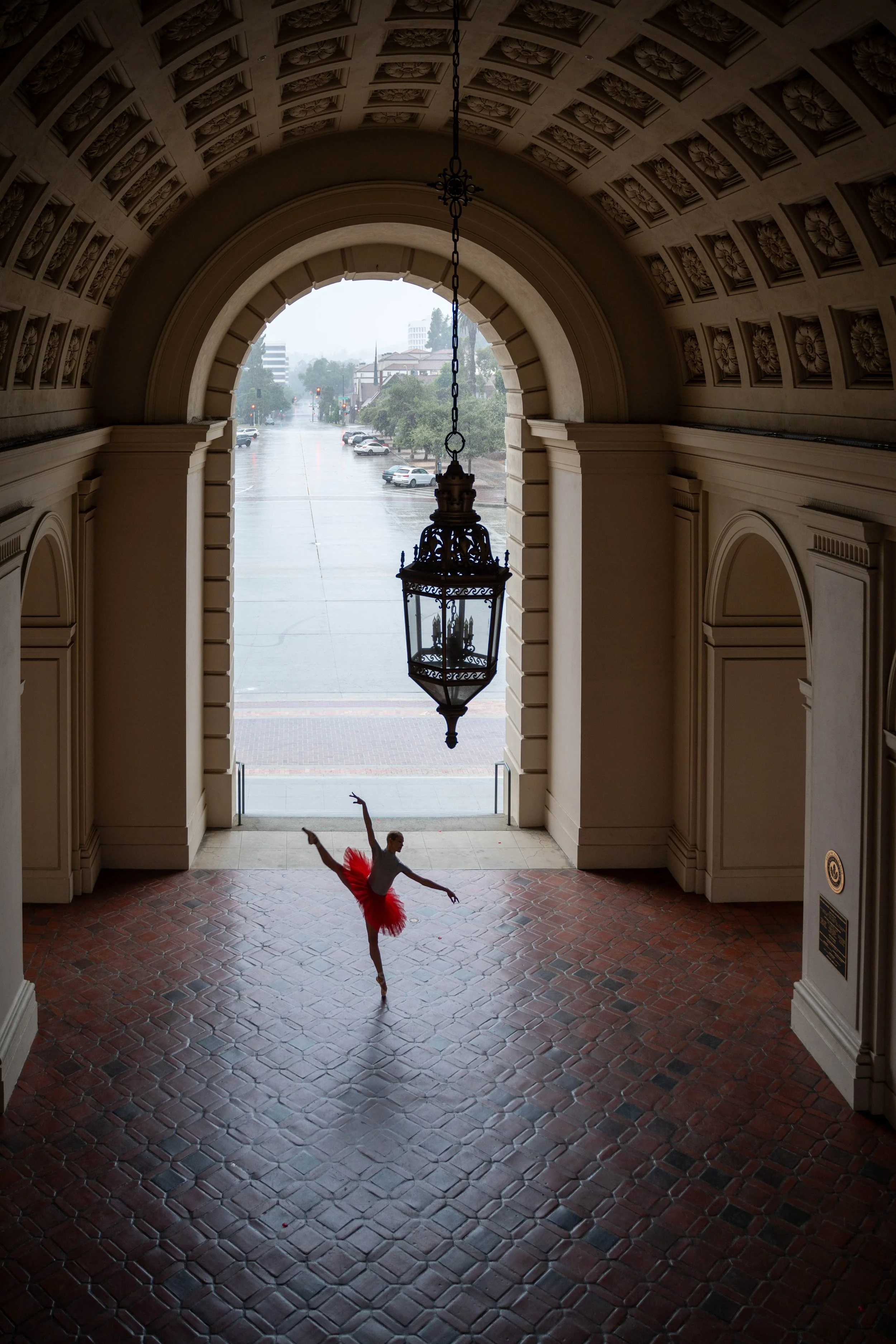 Dancer at City Hall
