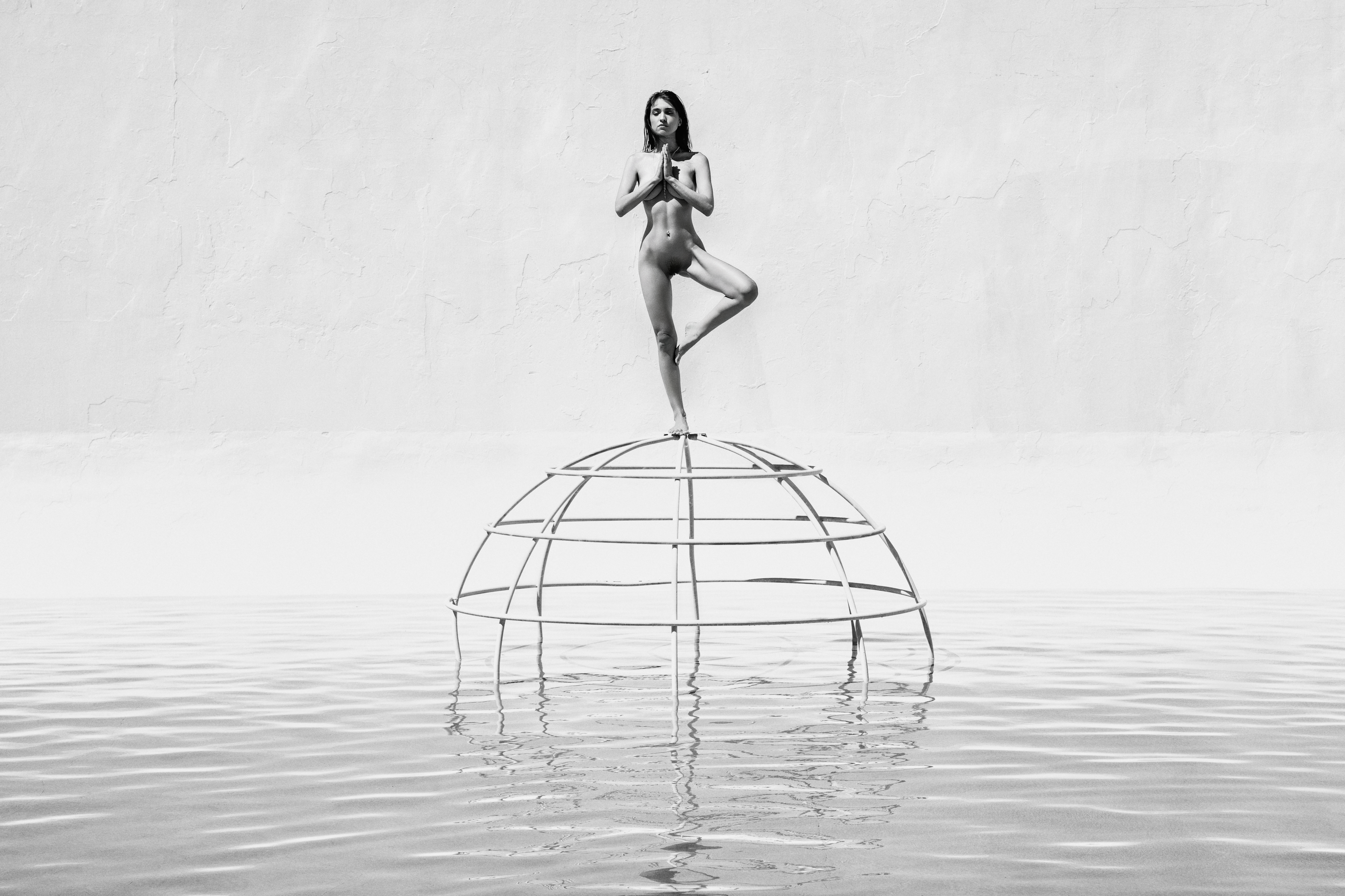 Wesses Pieces near desert structure