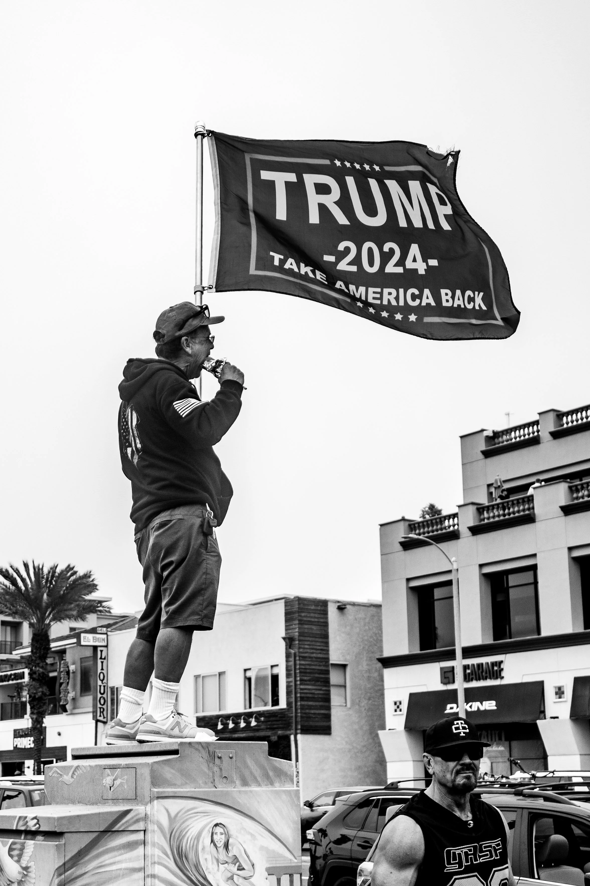 MAGA rally photograph